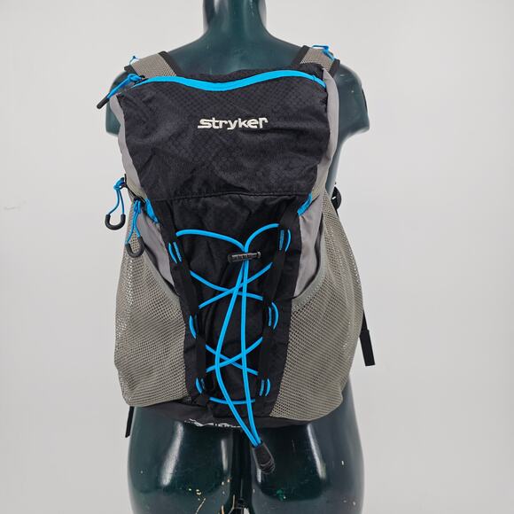 High Sierra for Leed's Pack-N-Go Sport Backpack Black & Gray Hiking Gorpcore 18L - Picture 10 of 12